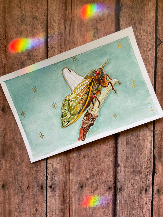 Cicada Ghost - Original Painting