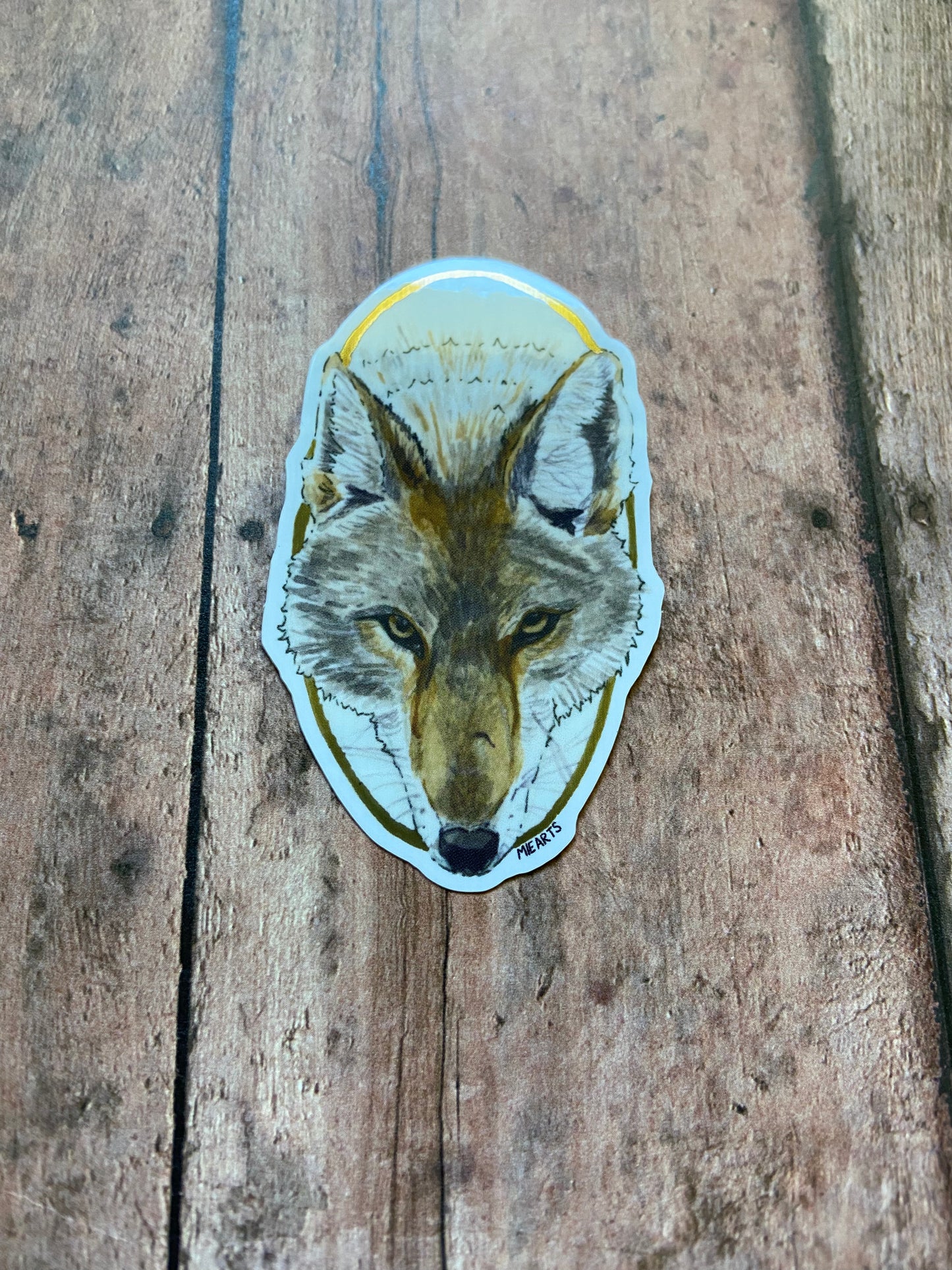 Coyote Sticker