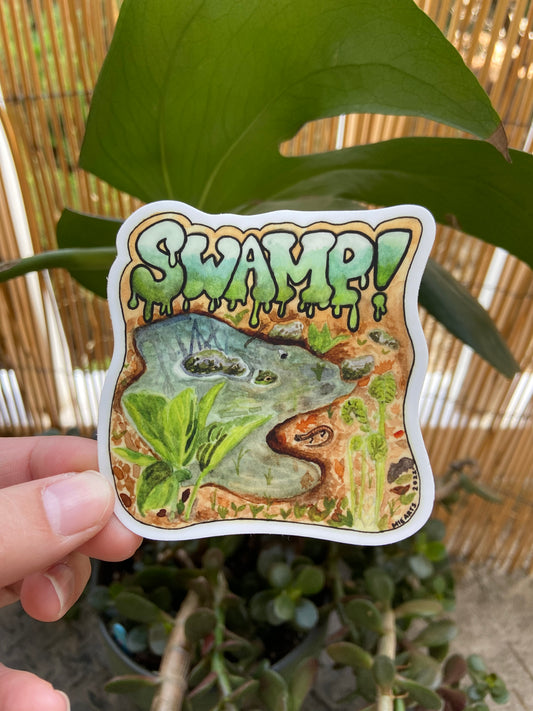 Swamp! Sticker