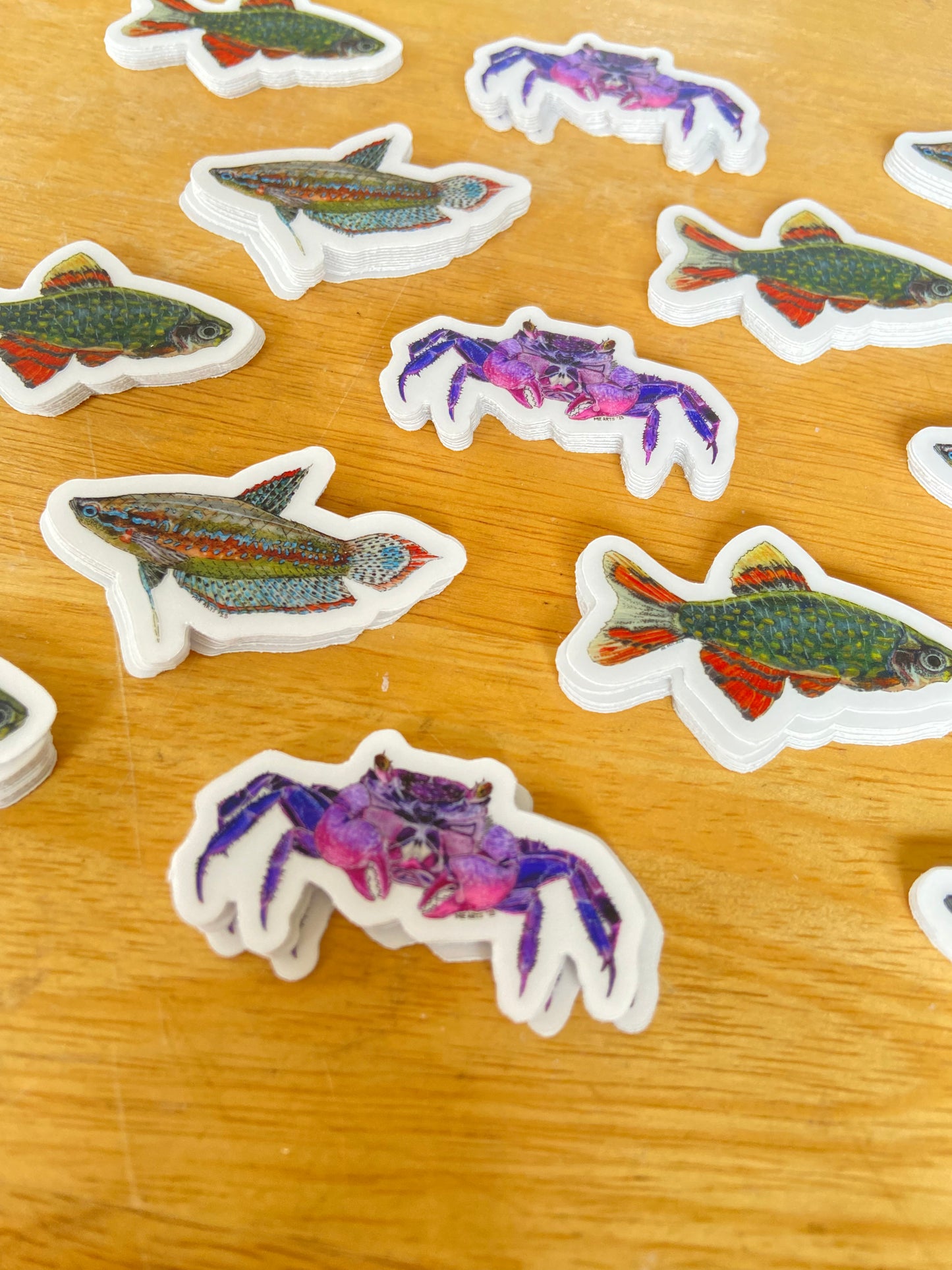 Nano Fish Sticker Pack