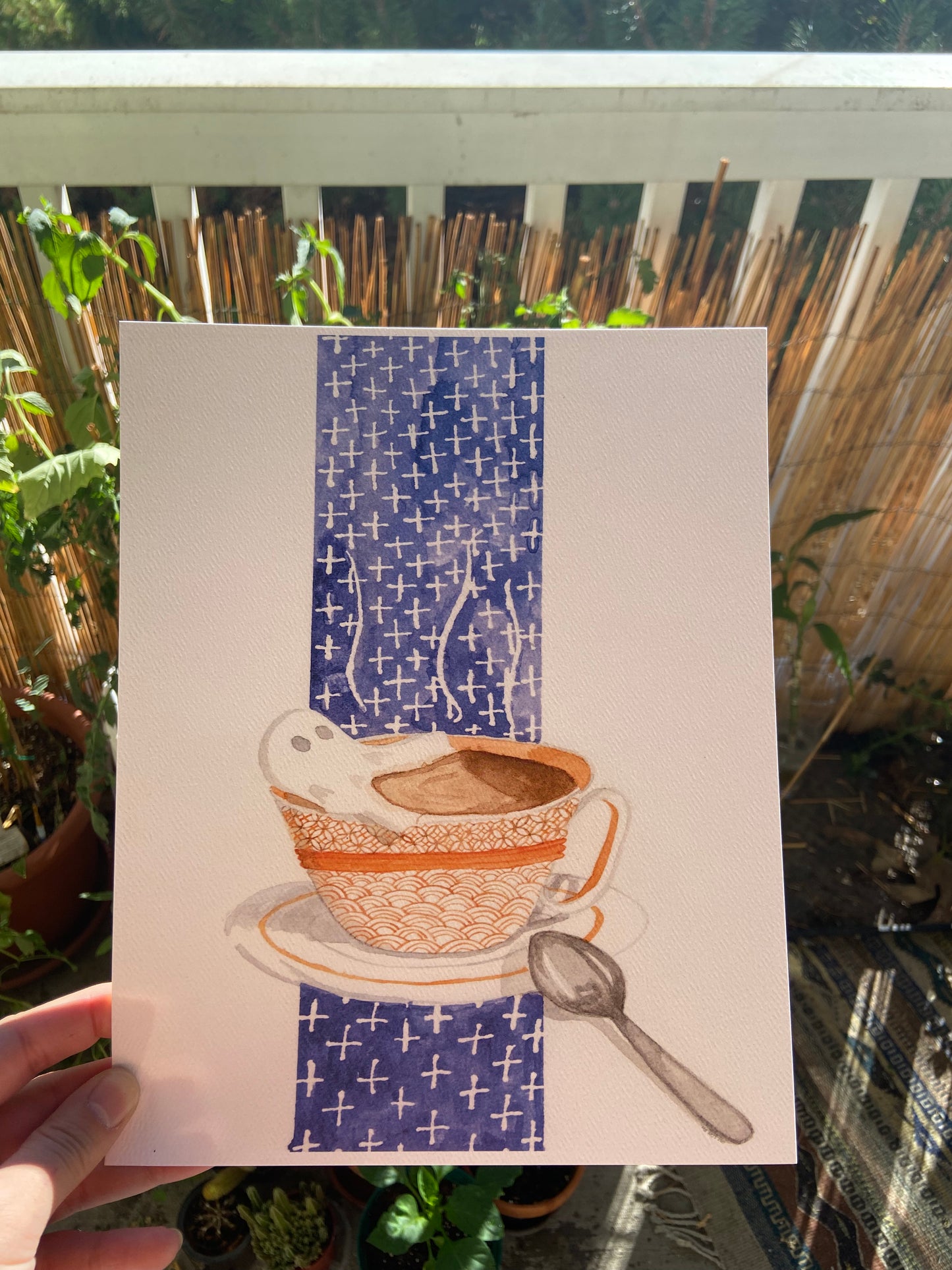 Boo-long Tea Print (8x10)